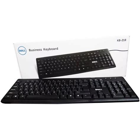 Dell Wired Keyboard - Black KB-218 | KB-218 | MIDTeks