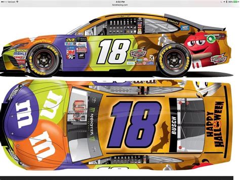 Kyle BUsch - M&M's Halloween : NASCAR