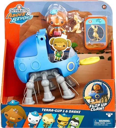 OCTONAUTS ABOVE & Beyond: Terra-Gup 1 & Dashi Vehicle and Figure Set £26.99 - PicClick UK