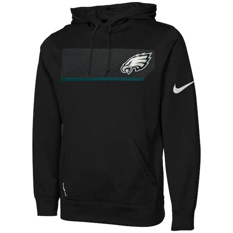 Nike Philadelphia Eagles Performance Hoodie - Black