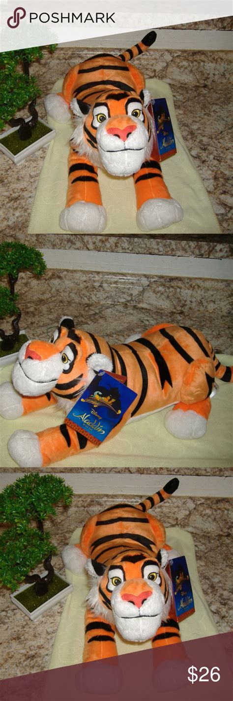 Disney Rajah Plush - Aladdin - Medium - 21 Inch Brand New Guard your palace with a regal stuffed ...