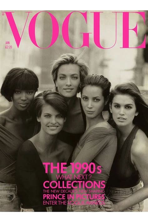 Wie Peter Lindbergh die Ära der Supermodels einläutete | Vogue, Vogue covers, Peter lindbergh