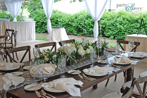 Timeless All White Wedding | PartySavvy Event Rentals Pittsburgh