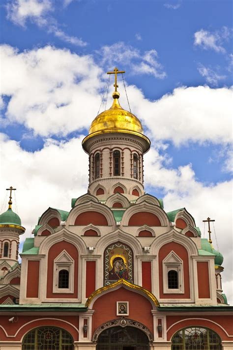 Kazan Cathedral, Also Known As The Cathedral Of Our Lady Of Kazan Stock ...