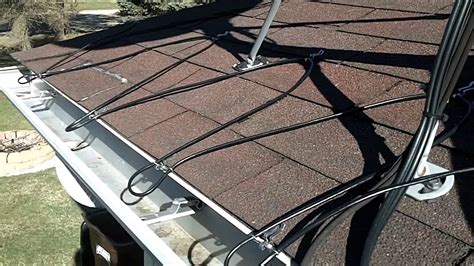 Heated Gutter Cable Installation-Easy Heat Cables - YouTube