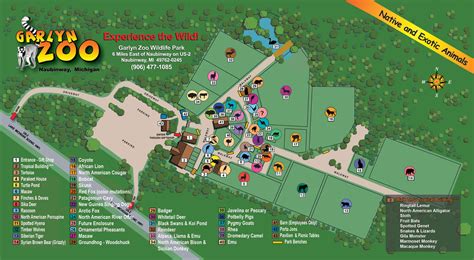 Oakland Zoo Map 2019