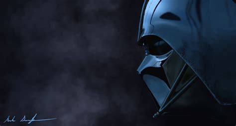 ArtStation - Vader Helmet Painting