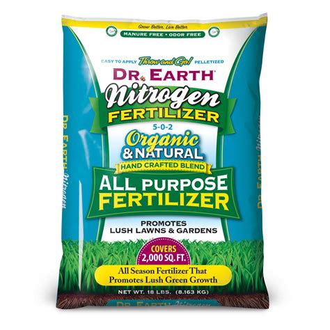 Organic Natural Nitrogen All Purpose Fertilizer Dr Earth | ubicaciondepersonas.cdmx.gob.mx