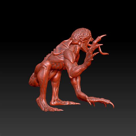 Licker Resident Evil 2 Remake one sixth scale 3D model 3D printable | CGTrader