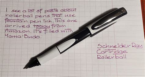 Rollerball for fountain pen ink! : r/fountainpens