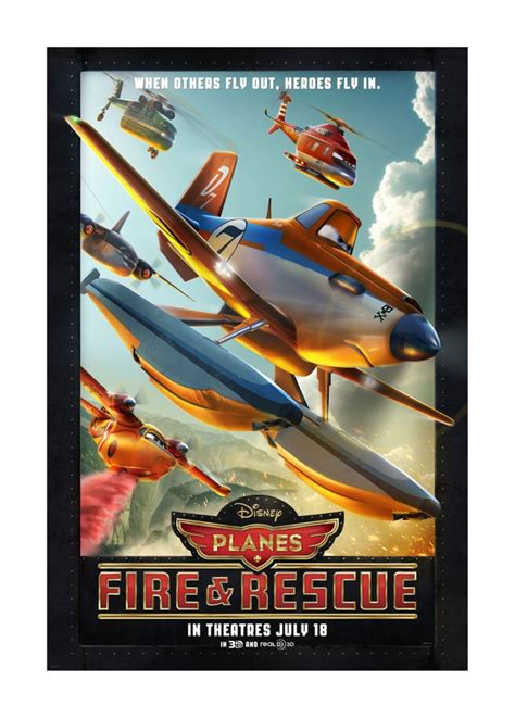 New Planes: Fire and Rescue Poster Revealed - LaughingPlace.com