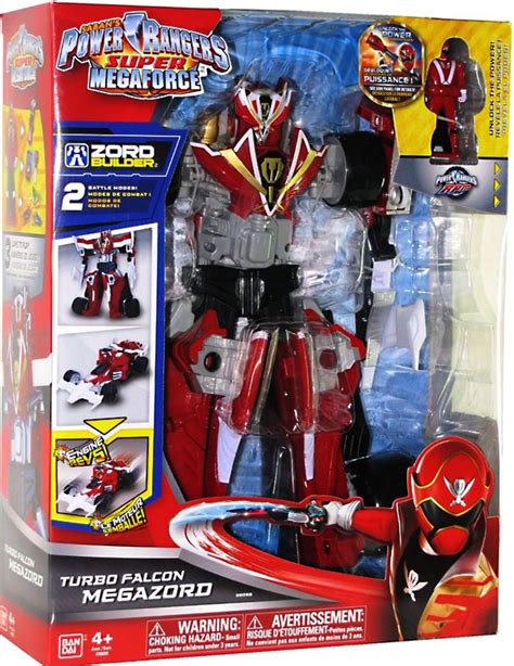 Power Rangers Super Megaforce Megazord Action Figure 2-Pack Turbo ...