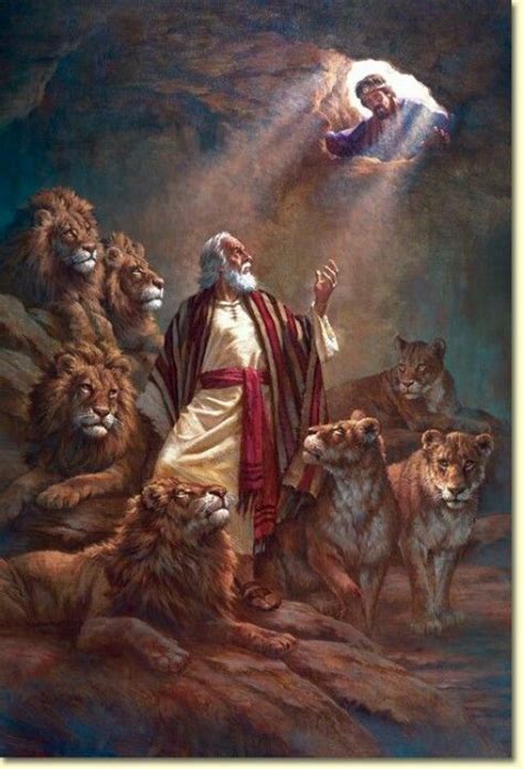 peintures de corbert gauthier | Daniel in the lion's den, Jesus art ...