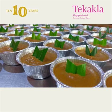 Kokole (Corn Starch Pudding) Cup - Tekakla Klappertaart