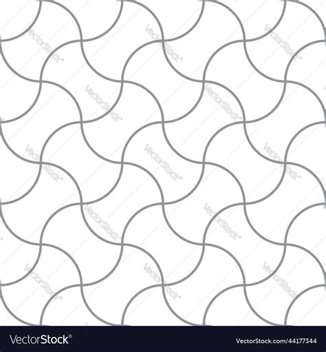 Seamless pattern of paving slabs in the shape Vector Image