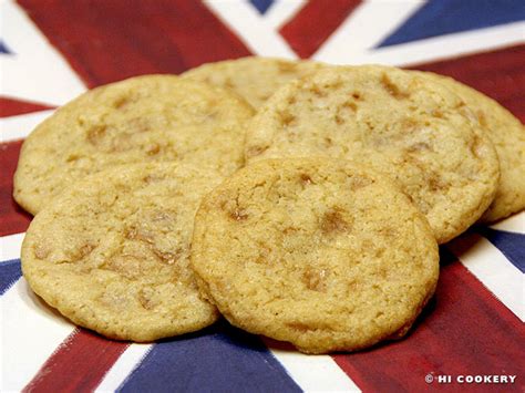 Brickle Drop English Toffee Cookies | HI COOKERY