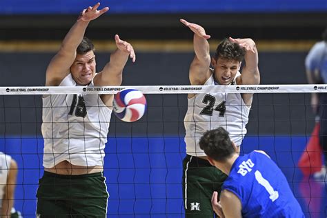 Hawaii men's volleyball team sweeps BYU to claim NCAA championship ...