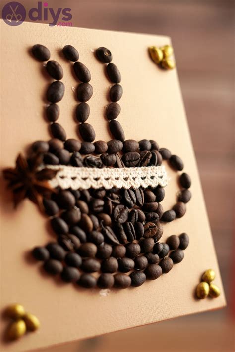 DIY Coffee Beans Art - The Perfect Gift for Any Coffee Lover