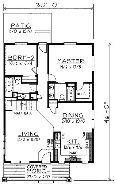 2 Bedroom House Plans Under 1200 Sq Ft - Bedroom Poster