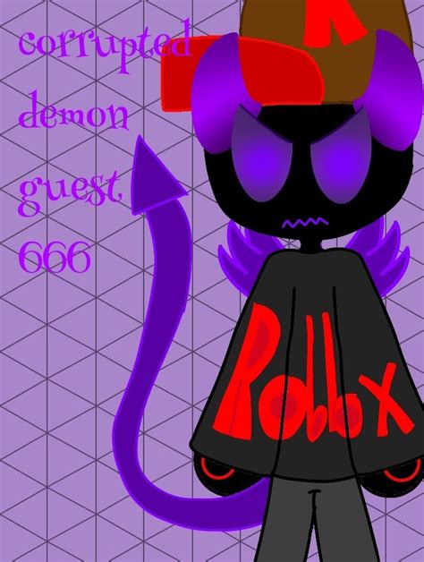 Roblox Guest 666 Drawing