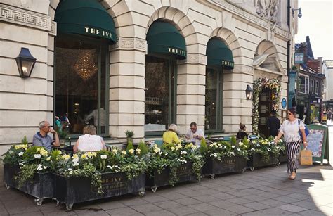 People Dining Al Fresco at the Ivy Norwich Brasserie · Free Stock Photo