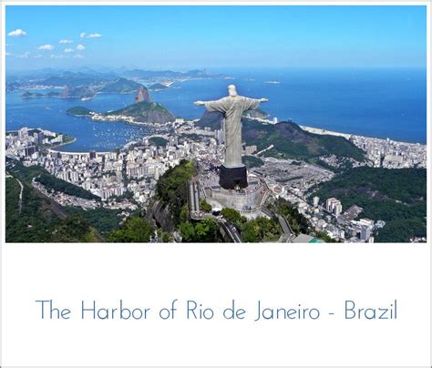 The Harbor of Rio de Janeiro - Brazil | Rio de janeiro brazil, Rio de janeiro, Rio