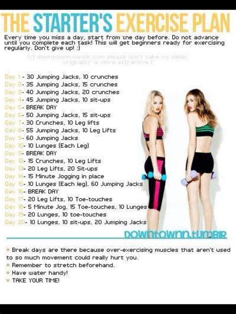 Exercise Routine: Beginner Exercise Routine