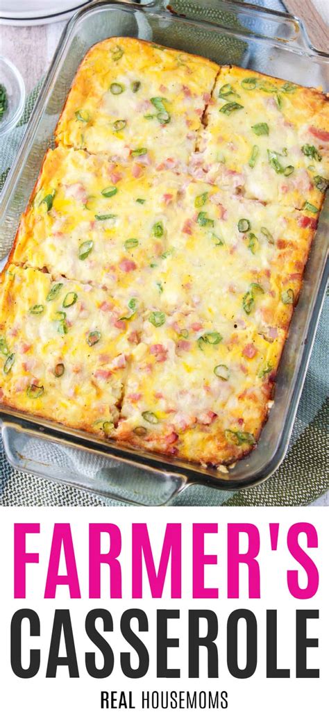 Farmer's Casserole - The Best Breakfast Casserole ⋆ Real Housemoms