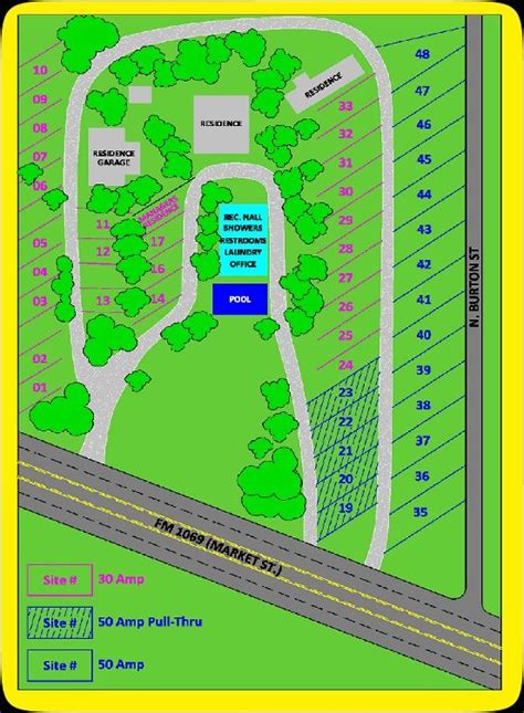 Park Layout | Rv park design, Rv parks and campgrounds, Parking design