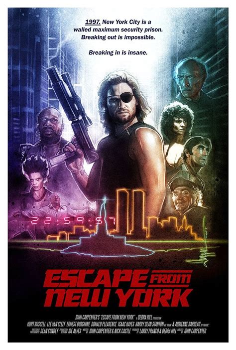 Escape From New York poster by Paul Shipper : r/outrun