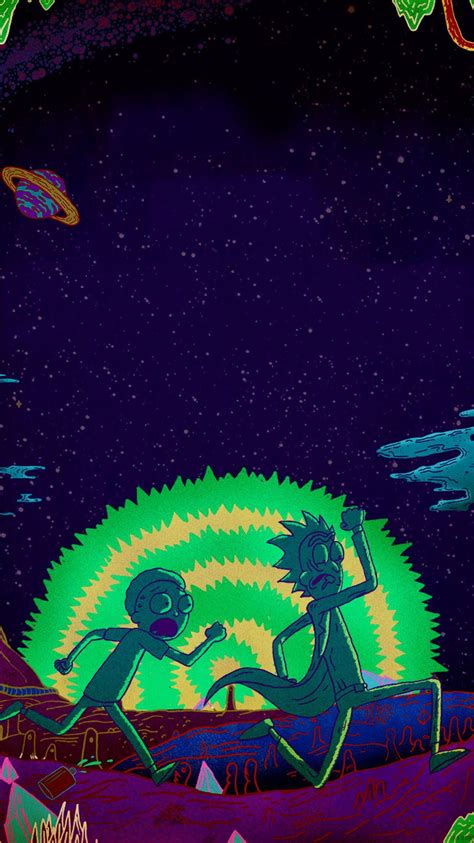 Tumblr Psychedelic Rick And Morty Wallpapers - Wallpaper Cave