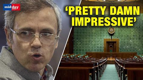 Omar Abdullah praises new parliament building amid boycott brouhaha