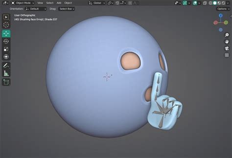 3D model Shushing face Animated Emoji VR / AR / low-poly | CGTrader