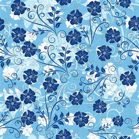 🔥 [69+] Blue Floral Backgrounds | WallpaperSafari