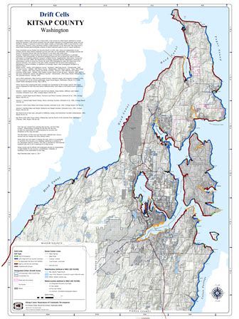Kitsap County Road Map - Escalator Map