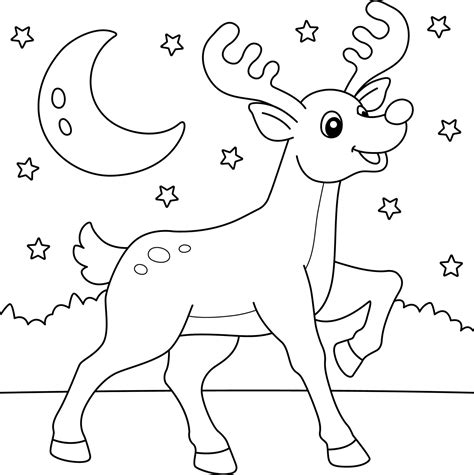 Reinder Coloring Pages