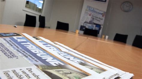 France: le journal économique «La Tribune» lancera une édition ...