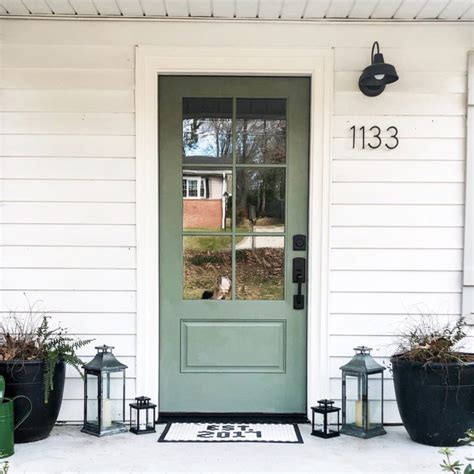 Discover the Vibrant Charm of a Blue House with a Lime Green Door: A ...