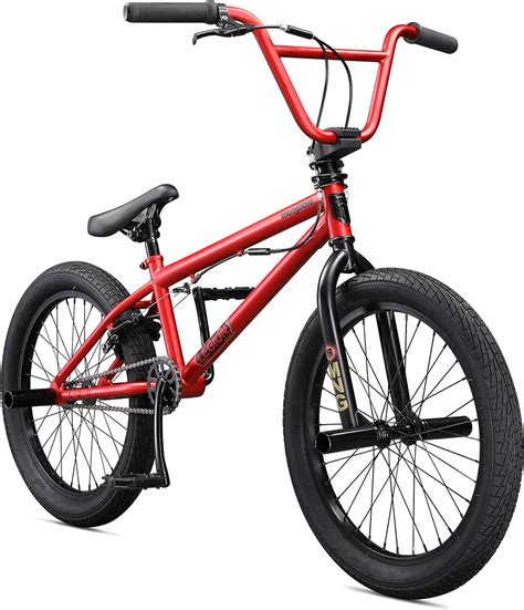 Mongoose Legion L20 20" Freestyle BMX Bike, Red: Amazon.co.uk: Sports & Outdoors