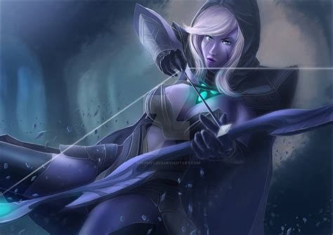 Drow Ranger by h0p3s0fl0v3 on DeviantArt