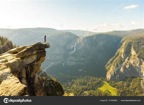 Glacier Point View Yosemite Falls Valley Yosemite National Park ...