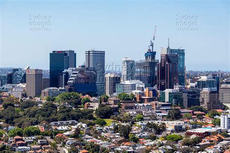 Aerial Stock Image - North Sydney Skyline