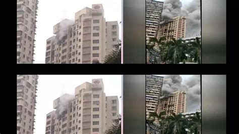 Massive fire at Mumbai high-rise, several injured | City - Times of ...