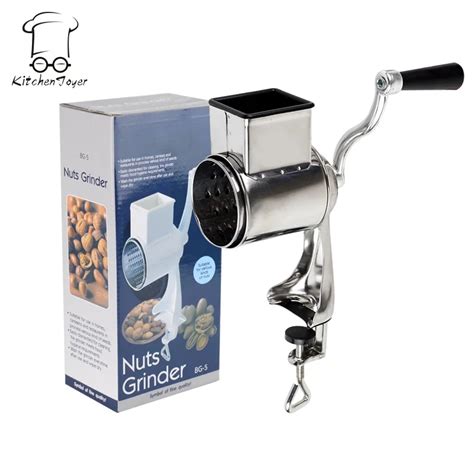 Aliexpress.com : Buy Manual table top mounted nut seed grinder metal hand operated food mill ...