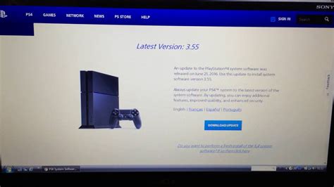 https://www.playstation.com/en-us/support/system-updates/ps4/ - YouTube