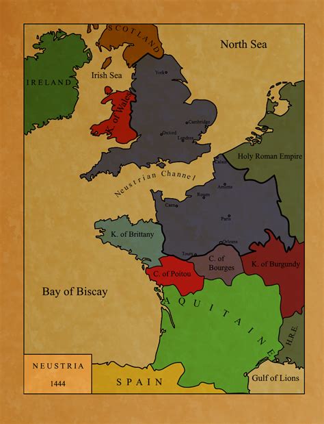 Map of Neustria (Fictional) by Zelros on DeviantArt