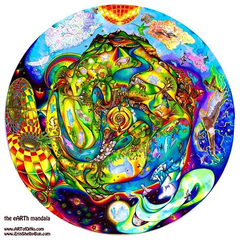 The Earth Mandala - Art of diNo