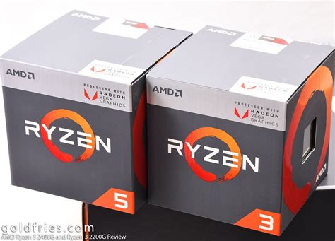 AMD Ryzen 5 2400G and Ryzen 3 2200G Review – goldfries