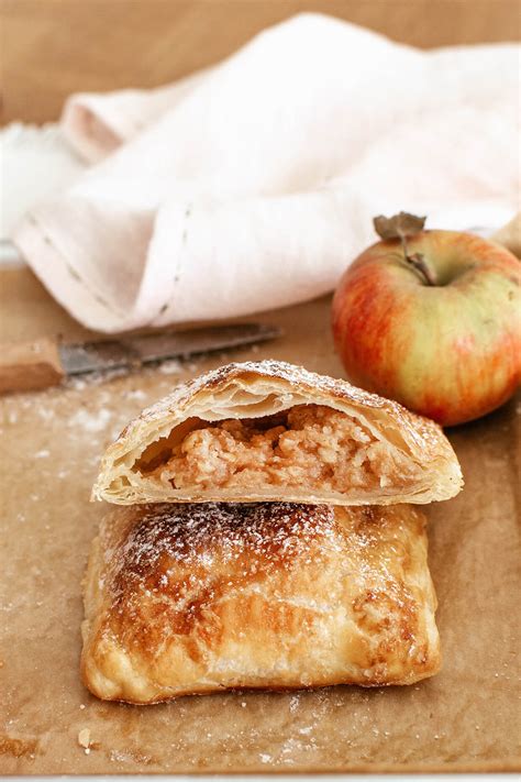 Easy apple hand pies with puff pastry