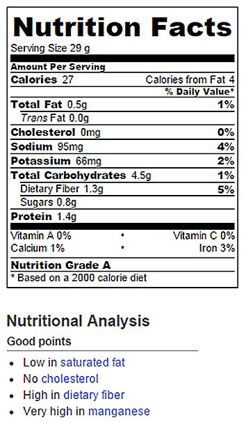 Cool Ranch Hummus Nutrition Facts – Chocolate Covered Katie